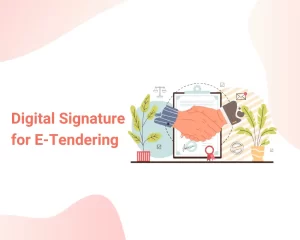 Digital signature certificate for e Tendering