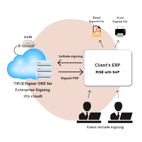 rise with sap digital signature