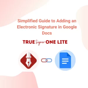 Electronic Signature in Google Docs