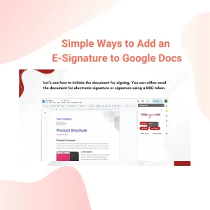 How to add a signature in a Google Doc on mobile.