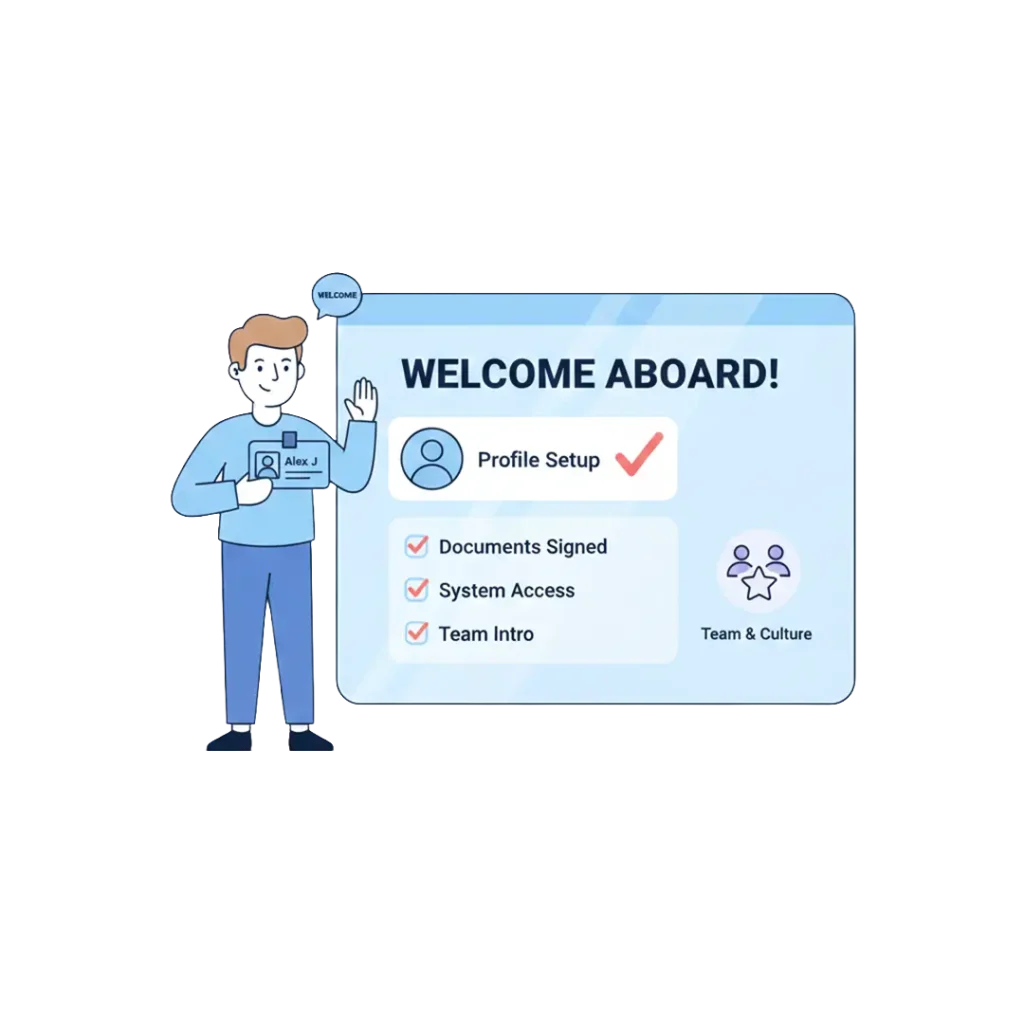 Employee Onboarding online sign