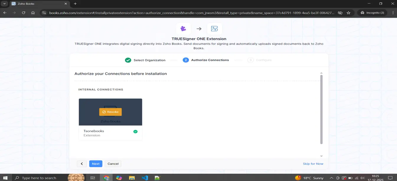 Verify Connection