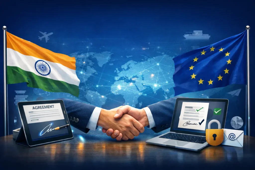 India–EU Agreement to Boost Cross-Border Digital Trade