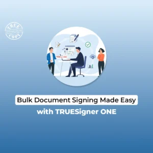 Bulk Document Signing Made Easy with TRUESigner ONE