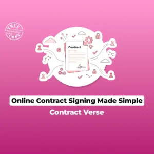 Online Contract Signing - Contract Verse