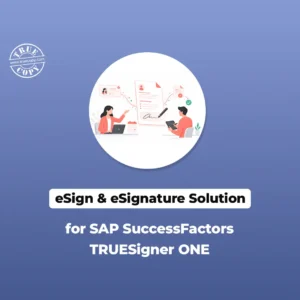 Electronic Signature Solution in SAP SuccessFactors